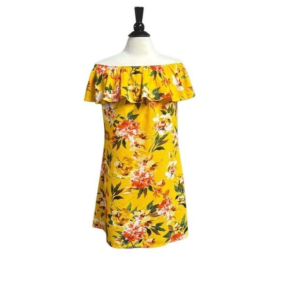 Urban Rose Women’s Floral Off Shoulder Dress Size XL NEW - Picture 1 of 6